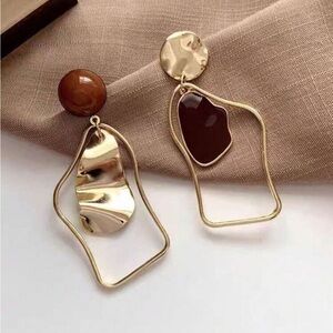 Bespoke Gold Artisanal Earrings